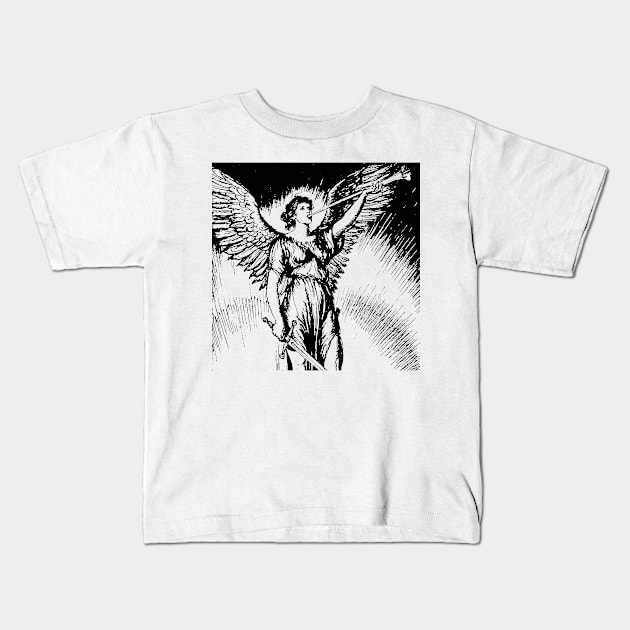 The Last Angel Kids T-Shirt by Urban_Vintage